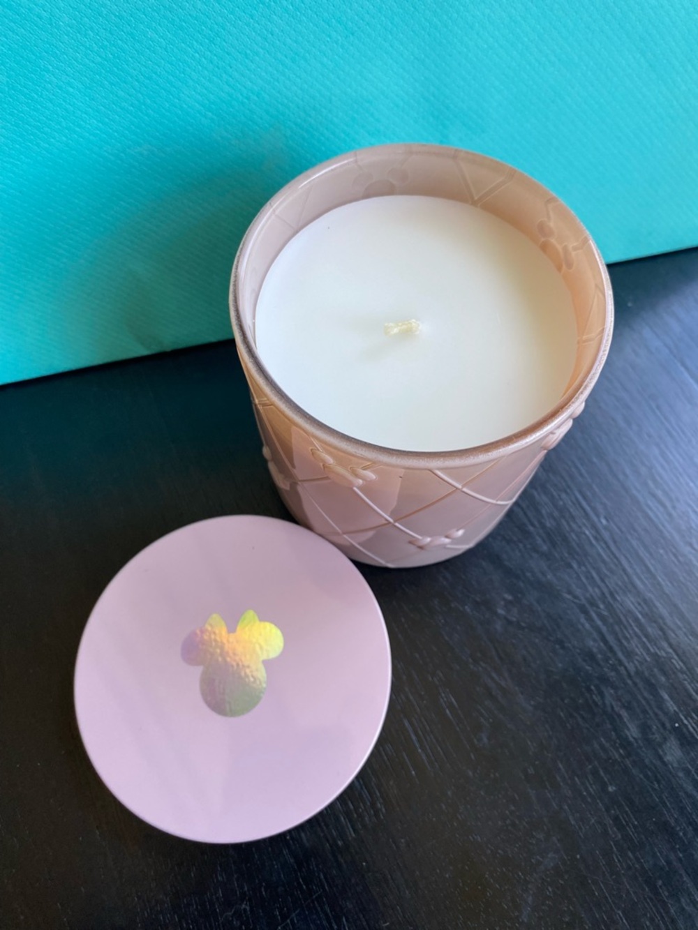 New, Disney pale pink Single Wick Mini Mouse, citrus & lavender character candle